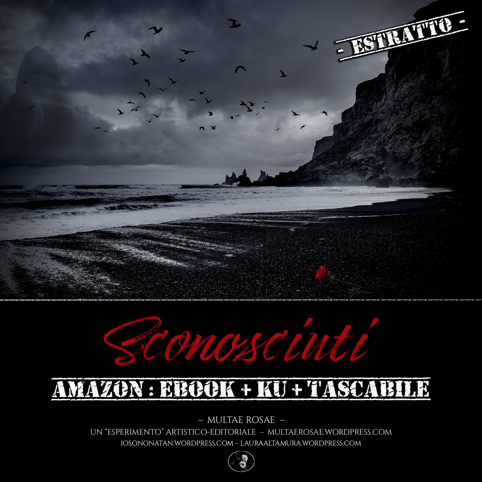 Estratto da "Sconosciuti. Il romanzo che non ti aspettavi" di Laura Altamura e Natan Tale. Disponibile su Amazon, in formato tascabile ed eBook - anche per Kindle Unlimited.