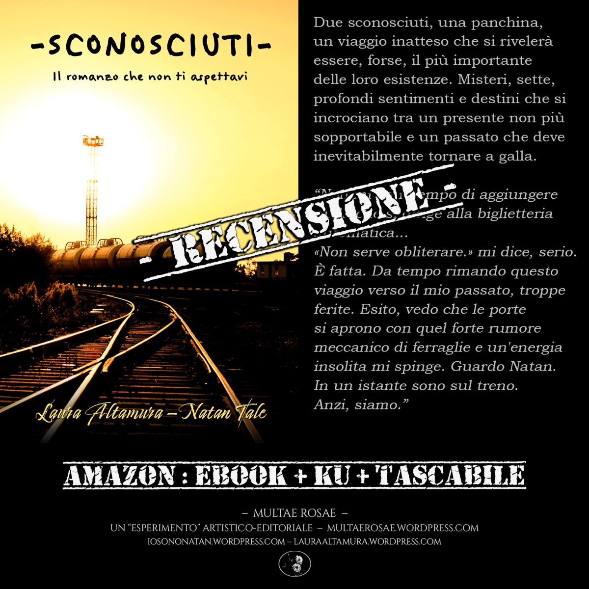“Sconosciuti. Il romanzo…” – Una bella recensione che ci ha fatti (anche)&nbsp;sorridere