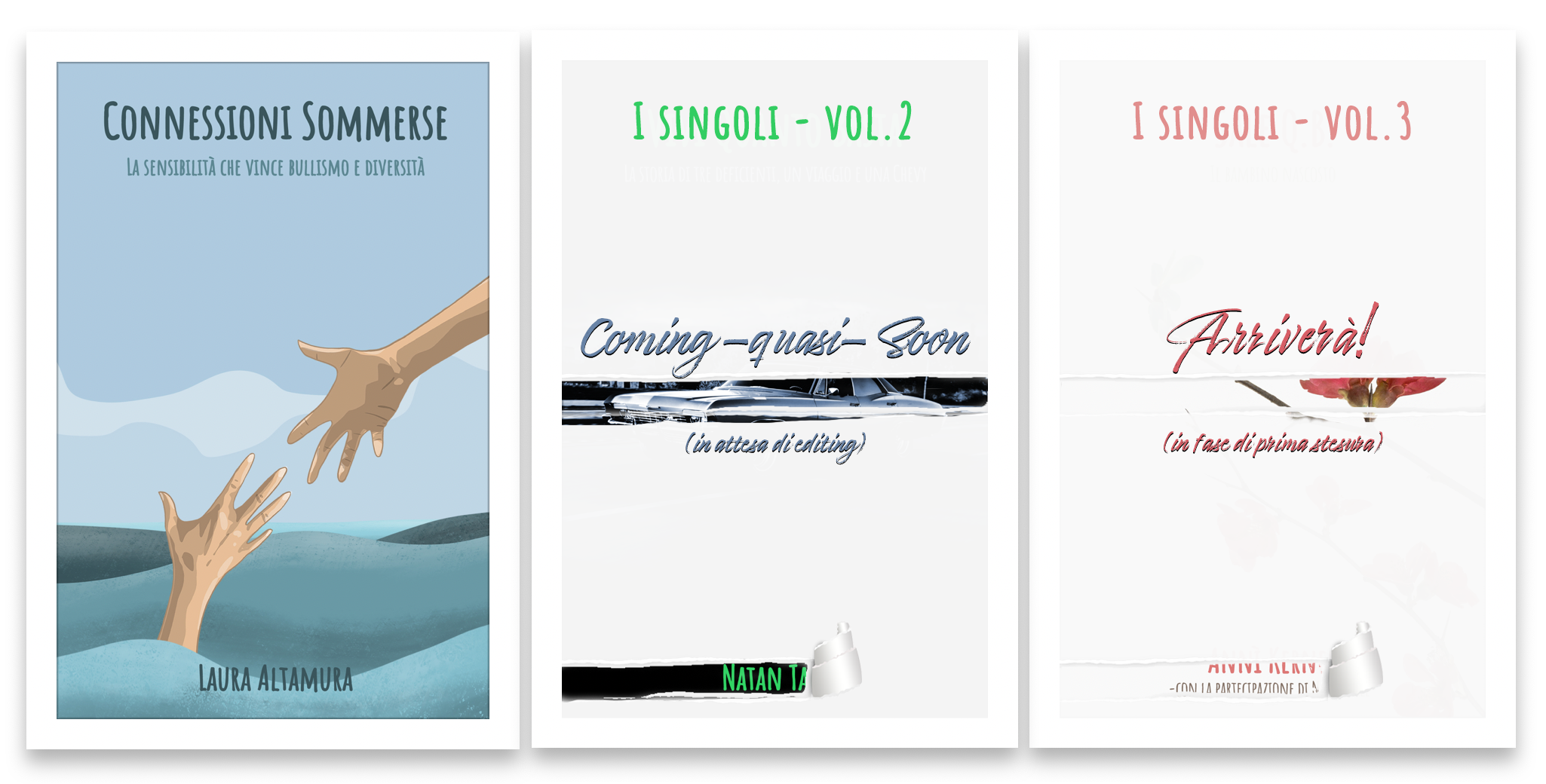 Serie di libri "I Singoli" - Novità in arrivo - Multae Rosae - Natan Tale & Laura Altamura - Un "esperimento" artistico-editoriale