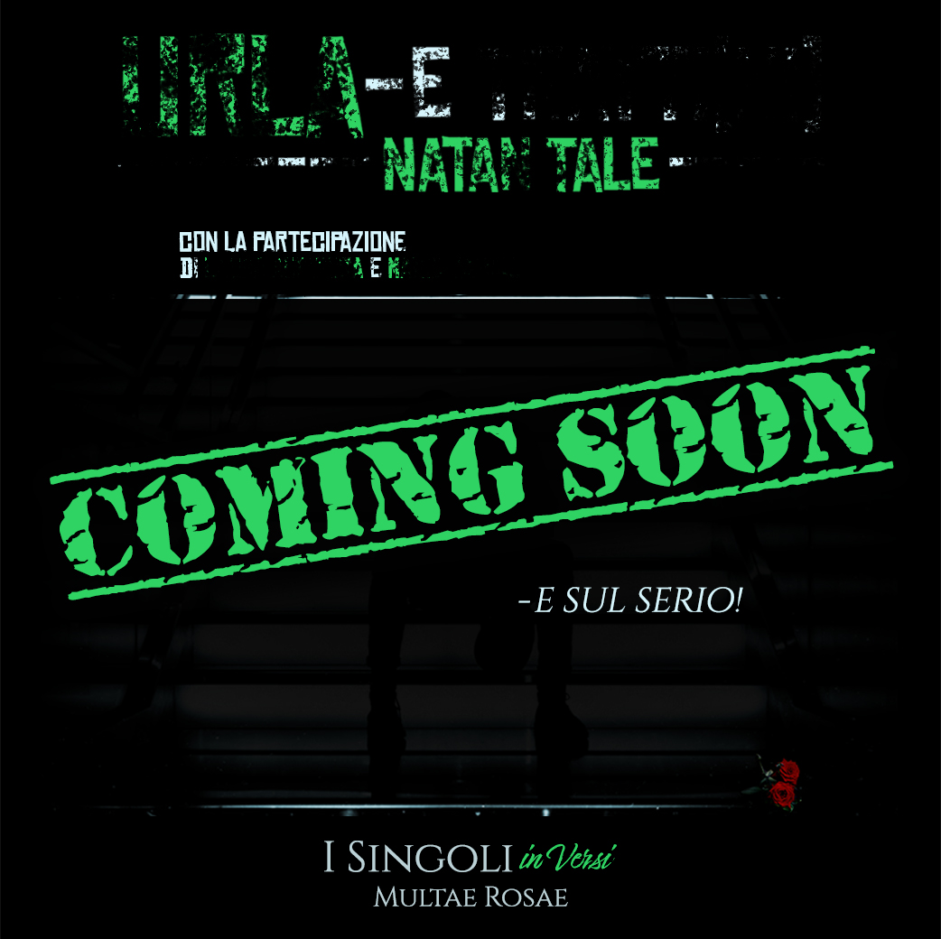 NEWS! Nuovo libro coming soon -e sul serio! - "I Singoli in Versi" di Multae Rosae - Un "esperimento" artistico-editoriale di Natan Tale e Laura Altamura