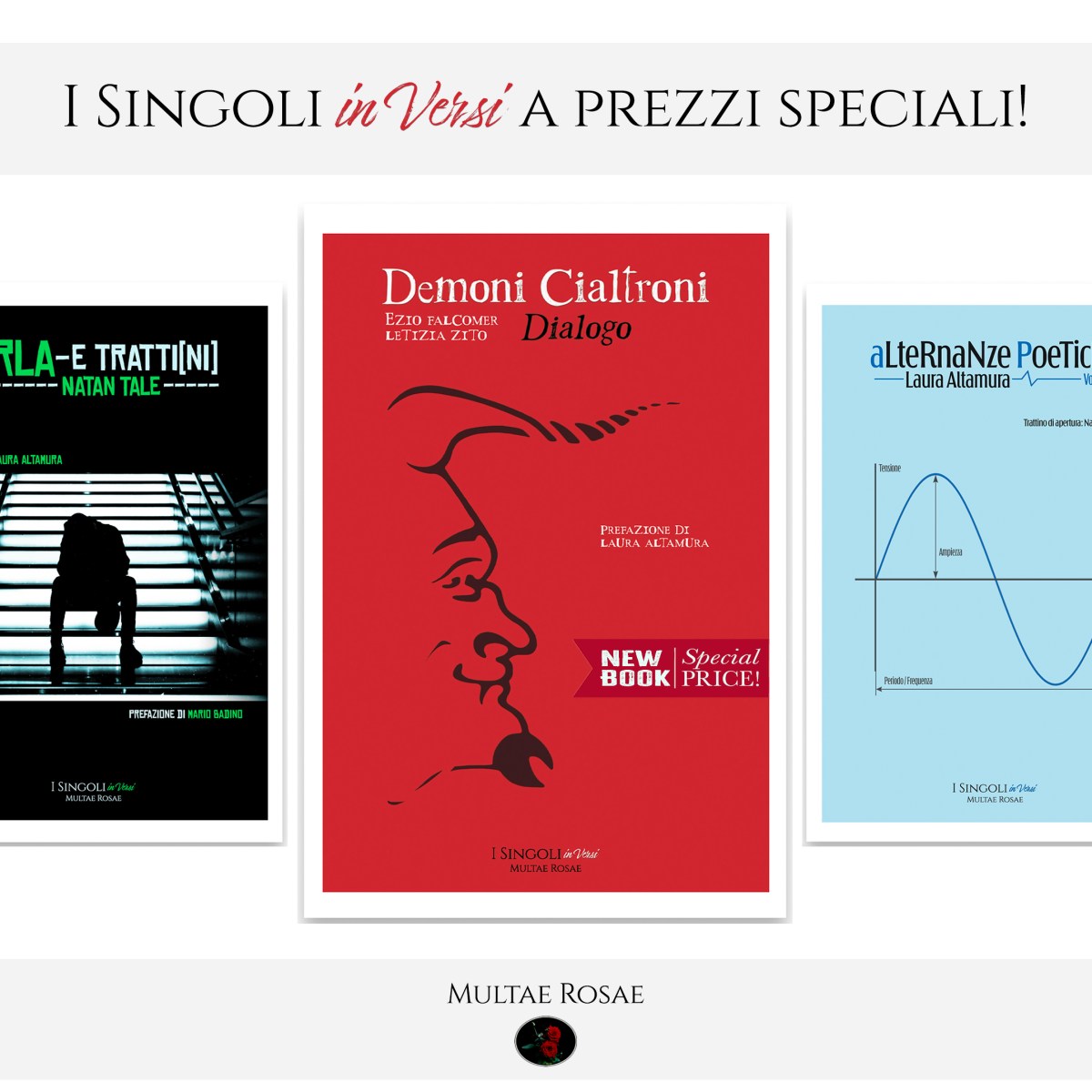 I “Singoli in Versi”: prezzi speciali – Solo per tempo&nbsp;limitato!